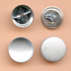 16557 Self-Cover Metal Buttons 28" (18mm) with fixed hook/1000pcs.