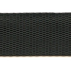 Polypropilene Webbing 20 mm, color 0099 - black/1 m