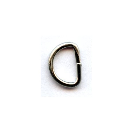 D-ring of steel wire art.10/8/1.6/nickel/100 pcs.
