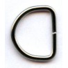 D-ring  of steel wire 16/13/2.0/nickel/1 pc.