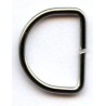D-ring of steel wire art.20/15/2.2/nickel/50 pcs.