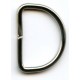 D-ring of steel wire art.25/17/2.5/nickel/50 pcs.