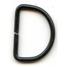 D-ring of steel wire art.25/17/2.5/black/1 pc.