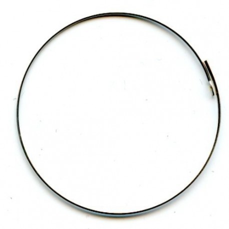 Earring Hoop 36 mm silver plated art. PH2179SP/1pc.