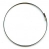 Earring Hoop 36 mm silver plated art. PH2179SP/1pc.