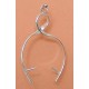 Pendant component art.BPK-040 silver color/1pc.