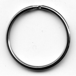 6861 Metal split ring 30 mm Nickel Plated/1 pc.