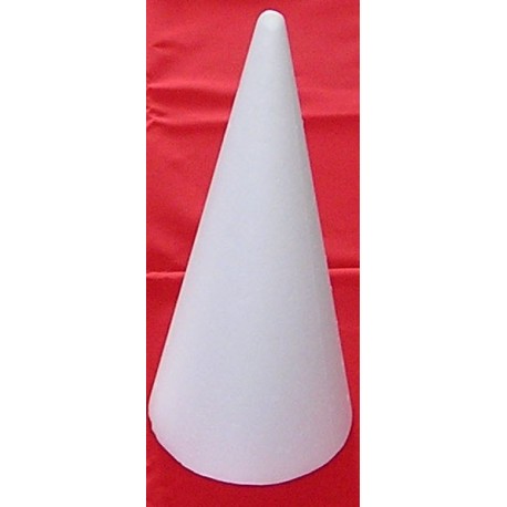 16748 Styrofoam Cone 120x280 mm/1 pc.