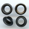 Eyelets of steel with Washers 5mm short Barrel art. 05KP/black/100 pcs.