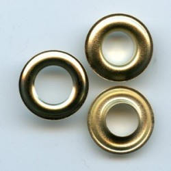 17139 Eyelets with Washer 10 mm art.10P/gold/50 pcs.
