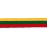 Ribbon of Lithuanian Flag Colors 10 mm/1 m