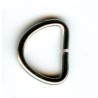 D-ring of steel wire art.12/9/1.8/nickel/50 pcs.