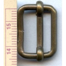 Strap Slider RE16/10/2.5/old brass/1pc.