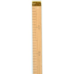 3210 Wooden Ruler 100 cm with European calibre