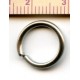 Metal O-ring of steel wire 10/1.5 nickel mm/25 pcs.