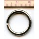 Metal O-ring of steel wire 15/2.5 mm nickel/20 pcs.