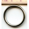 Metal O-ring of steel wire 20/2.5mm nickel/10 pcs.