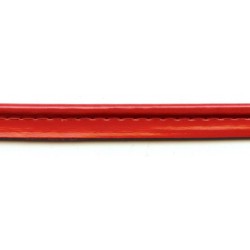 5884CE1 Faux Leather Piping Trim 2mm red/1 m