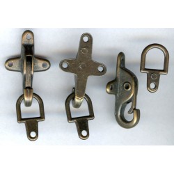 Nautical Clasp, old brass/1 pc.
