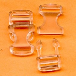Plastic Buckle 10 mm Transparent 10BIS/T/1 pc.