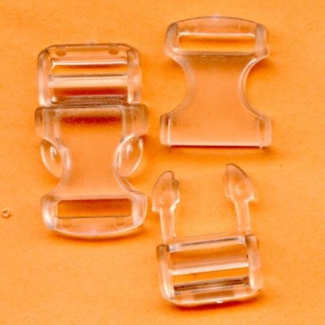 Plastic Buckle 10 mm Transparent 10BIS/T/1 pc.