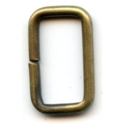 Steel Wire Loop RA16/8/2.0 old brass/10 pcs.