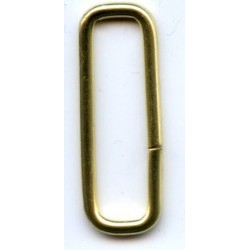 Steel Wire Loops 30/9/2.2/gold/1 pc.