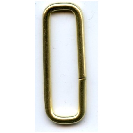 Steel Wire Loops 30/9/2.2/gold/1 pc.