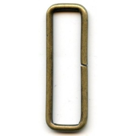 Steel Wire Loops 35/9/2.2/old brass/1 pc.