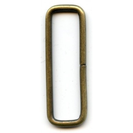 Steel Wire Loops 40/11/2.5/old brass/1 pc.