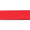 Polypropylene Webbing 25 mm color 1340 - red/1 m