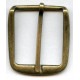 Single Prong Belt Buckle KLZ111/35mm old brass/1 pc.