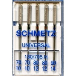 Universal Needles Assorted Sizes 70-90/5 pcs.