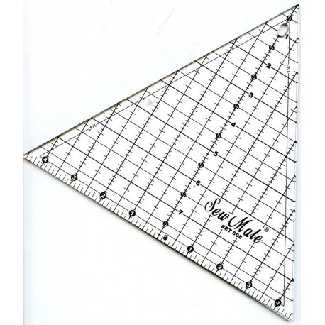 Liniuotė-lygiakraštis trikampis art. ET 608 