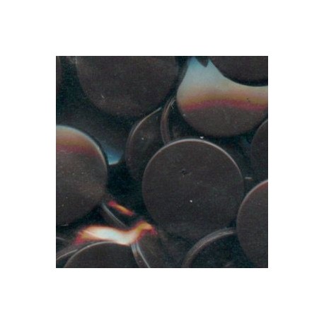 Plastic Snap Fasteners 12.4 mm, colour B6-dark brown/25 pcs