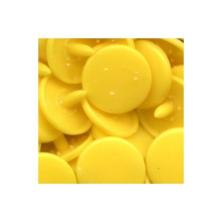 Spaudė plastikinė 12.4 mm, spalva B10 - saulėgražų/25 vnt.