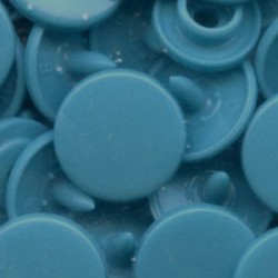 Plastic Snap Fasteners 12.4 mm, colour B46-turquoise/25 pcs.