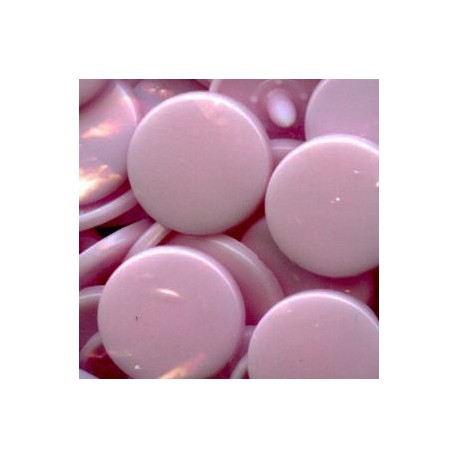 Plastic Snap Fasteners 12.4 mm, colour B57-dark rose/25 pcs.