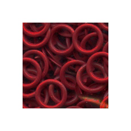 18988 Open Ring Snap Fasteners 9.5mm/129red/50pcs./