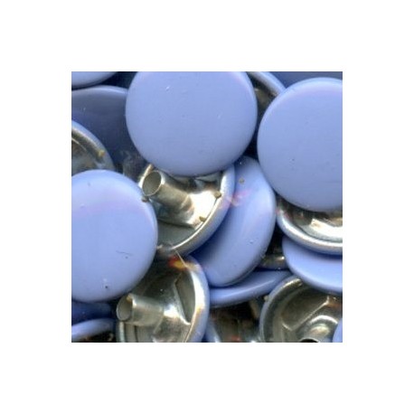 17772 Snap Fasteners ALFA 12.5 mm stainless sky blue/1pc.