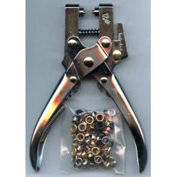2-IN-1 Eyelet Plier for punch and eyelet