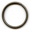 Metal O-ring of steel wire 40/4.0mm old brass/1 pc.