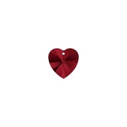 Swarovski pendant "Heart" art. 6202/10.3x10 mm, color -  SIAM/1 pc.