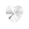 Swarovski pendant "Heart" art.6202/10.3x10 mm, color - Crystal/1 pc.