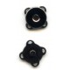 18410 Sew-on magnetic clasp 10.5 mm/graphite/1 pc.