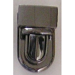 18402 Tuck lock clasp art.7631290105/graphite/24/1pc.