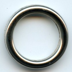 Moulded Ring 25mm art.OZK25/4.0mm nickel/25/1 pc.