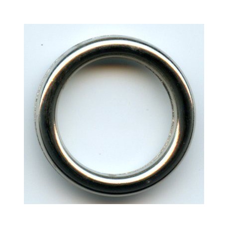 Moulded Ring 25mm art.OZK25/4.0mm nickel/1 pc.