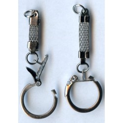 Keychain Ring with Clasp/1pcs.