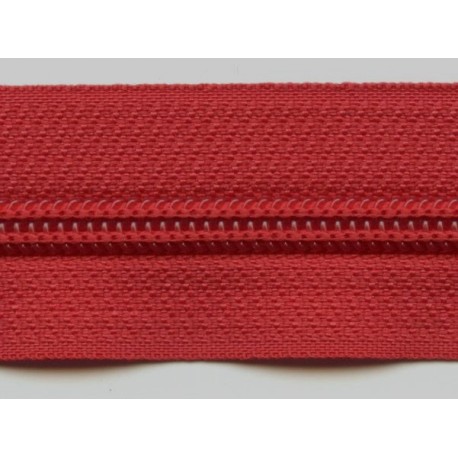 Nylon coil continuous zipper tape 5 color 145-red/1 m